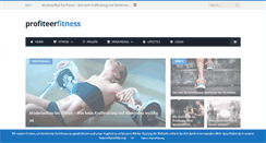 Desktop Screenshot of profiteerfitness.com